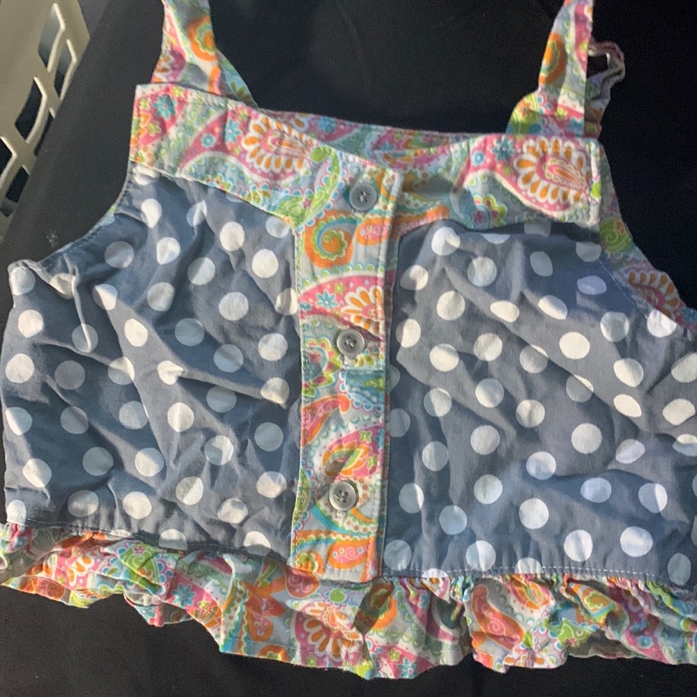 Girls crop top tank top